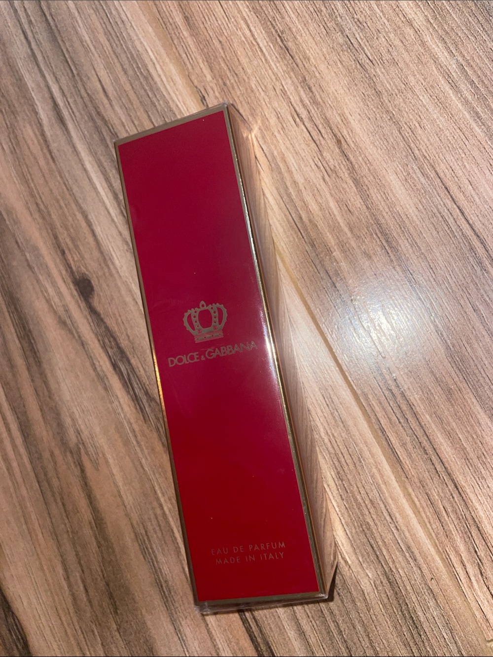 Dolce & Gabbana Red and Gold Perfume Box